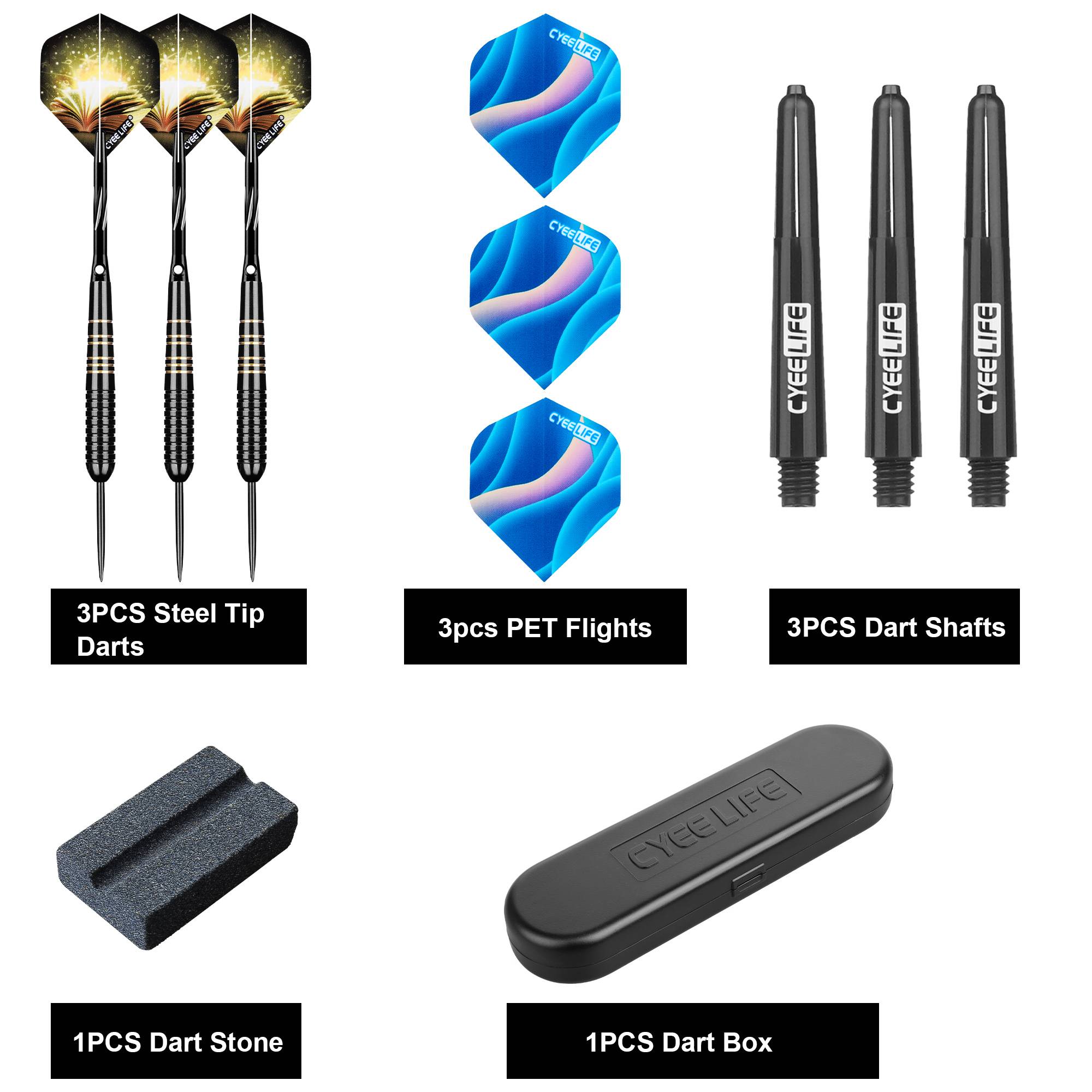 Three darts