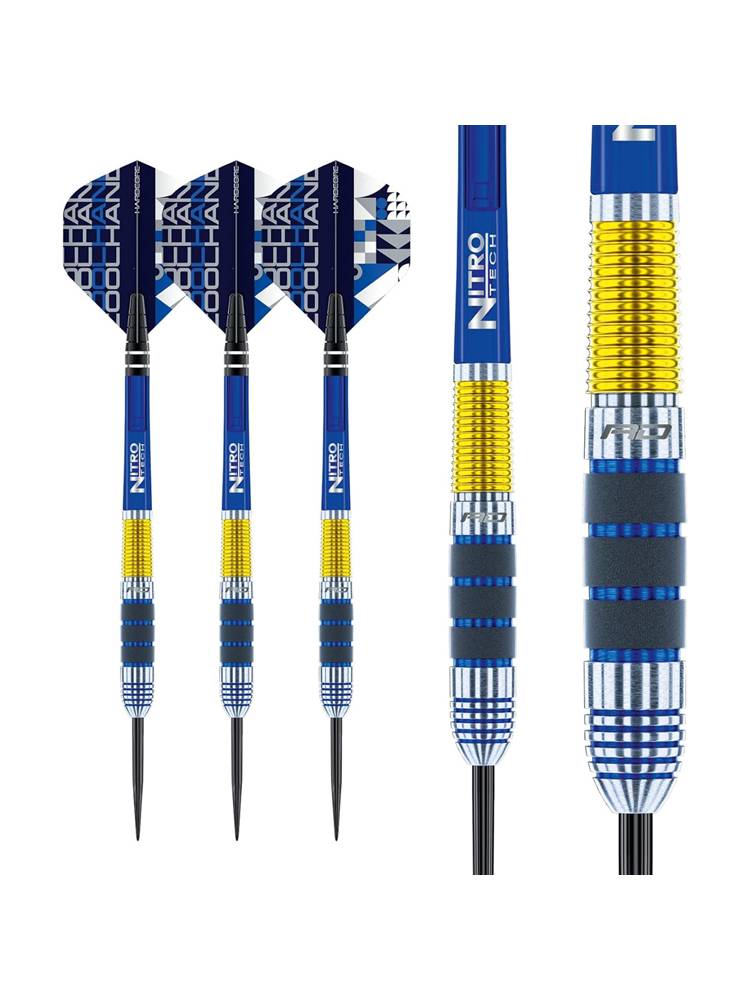 Reddragon Luke Humphries Rukhaver Flett two -color titanium -plated professional competition fish torpedo darts