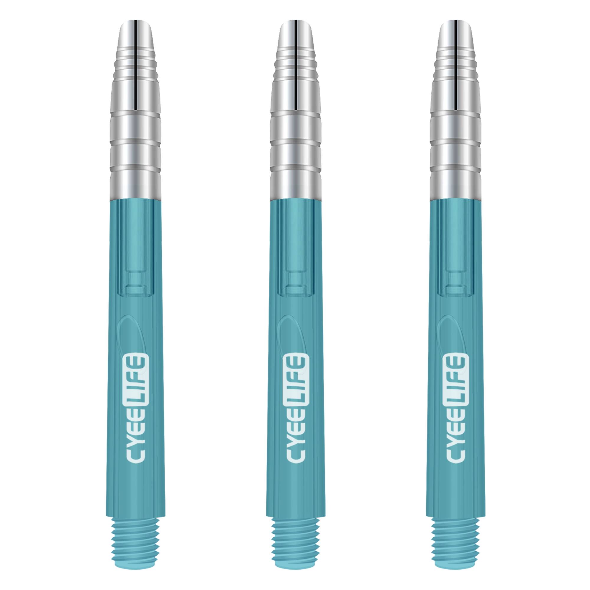 Cyeelife 48/35mm color PC rod+aluminum head professional dart rod flying label accessories race