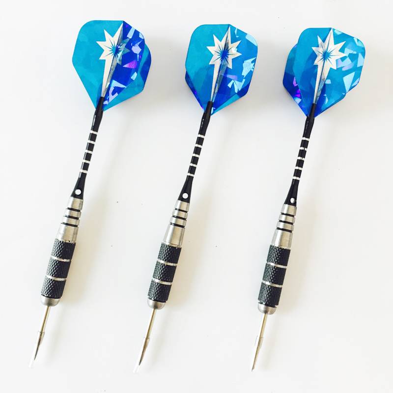 Free shipping with 6 stainless steel dart needle professional competition, needle dart dart 24 grams of aluminum pole fish darts flying label