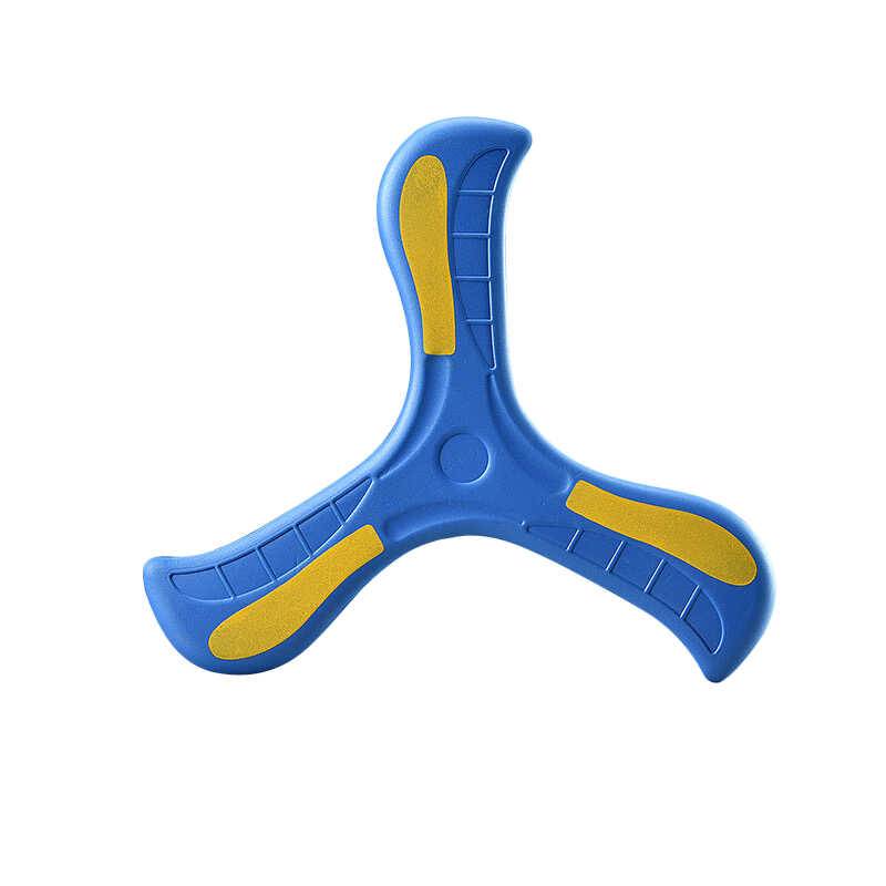 Children's Back Dart Dart toys Flying back to fall without rotten children's soft flying disk Children's toy soft glue three -leaf back dart