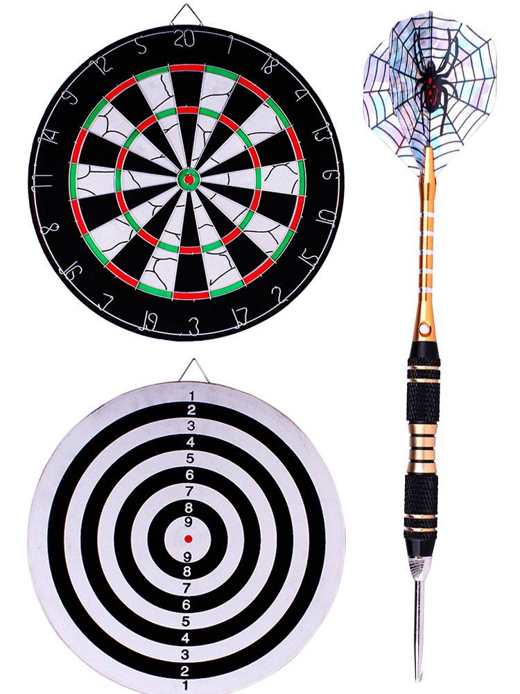 Professional competition needle dart target disk Special set Special set of home fitness room indoor target thickened shooting target paper