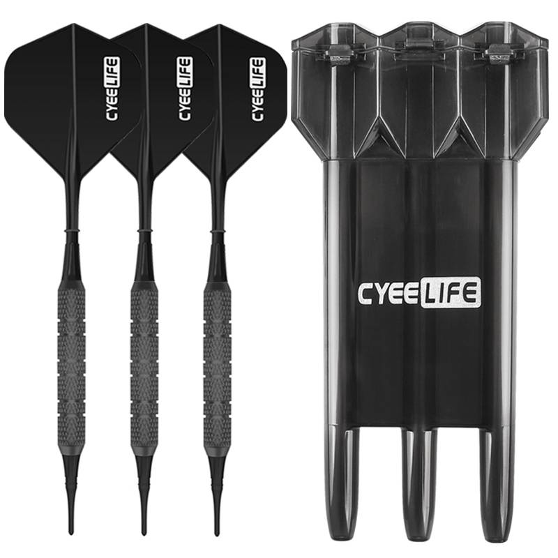 Cyeelife Star 18G Electronic Soft Dart Professional Competition Training Plastic Soft Glutter Flying Standard Piece Set