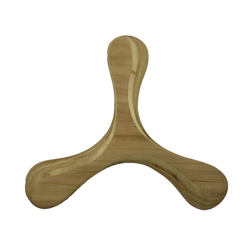 Handmade polishing the back dart flying, the wooden super -dazzling flying disk outdoor sports is a nationwide free shipping