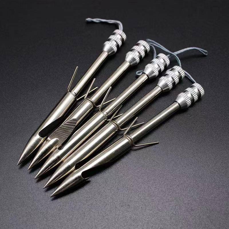 Stainless steel slingshot Fish buy 1144 fish darts and dart box 1144 Bullet Fishing Short 9.5cm darts 14cm dart