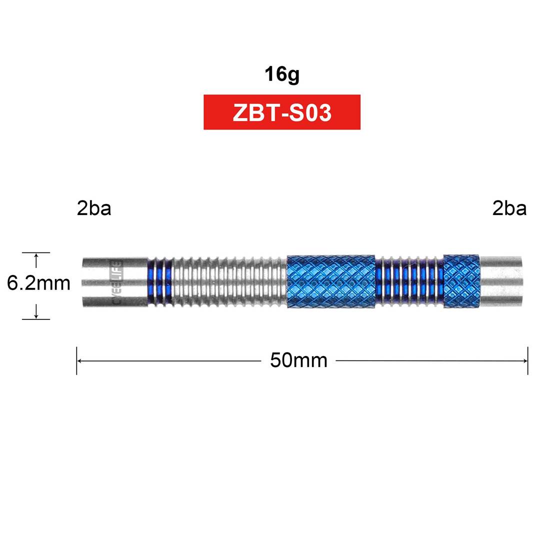 Cyeelife tungsten steel dart tube 90%professional competition dart soft hard flight 16g/18g/20g accessories