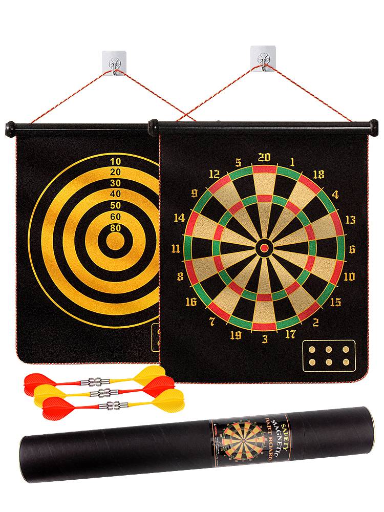 Velvet Dart Set Furnishing Magnetic Safety Soft Type Fitness Toys Flying Standard Children's Fun Puzzle