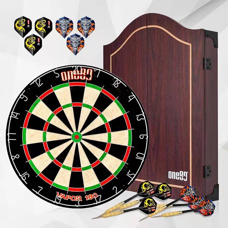 ONE80 professional competition dart target dart plate 18 -inch sword tatto with target box wood box dart set adult bar