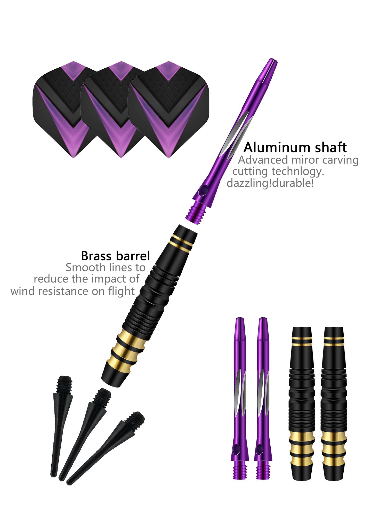 Goodarts official genuine 16G soft dart set professional competition training for dart electronic dart needle