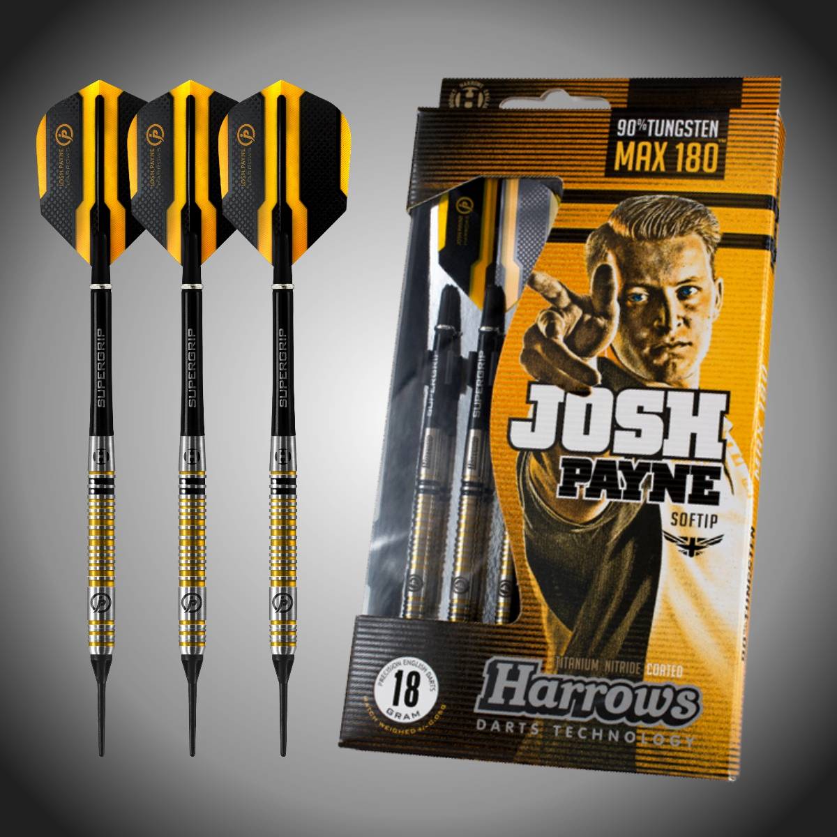 Official Genuine Harrows Harouz Max 180 Professional Competition Soft Dart Dart Pin Electronic Tungsten Steel Skate