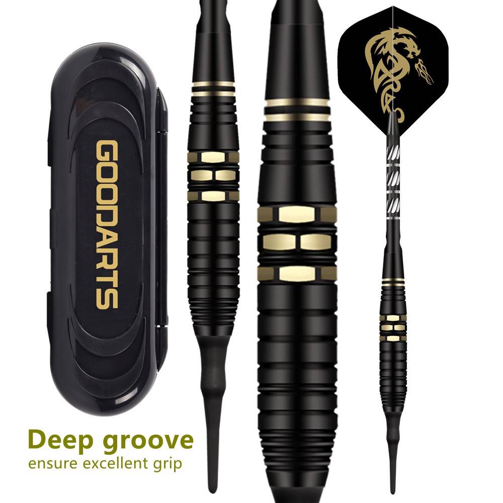 GOODARTS Knight Dart 18G Electronic Dart Soft Dart Point Professional Dart Special Flying Stander Set
