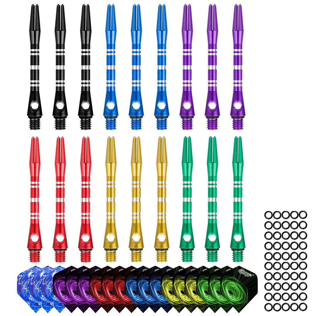 18 poles + 18 tails + 50 rubber loops