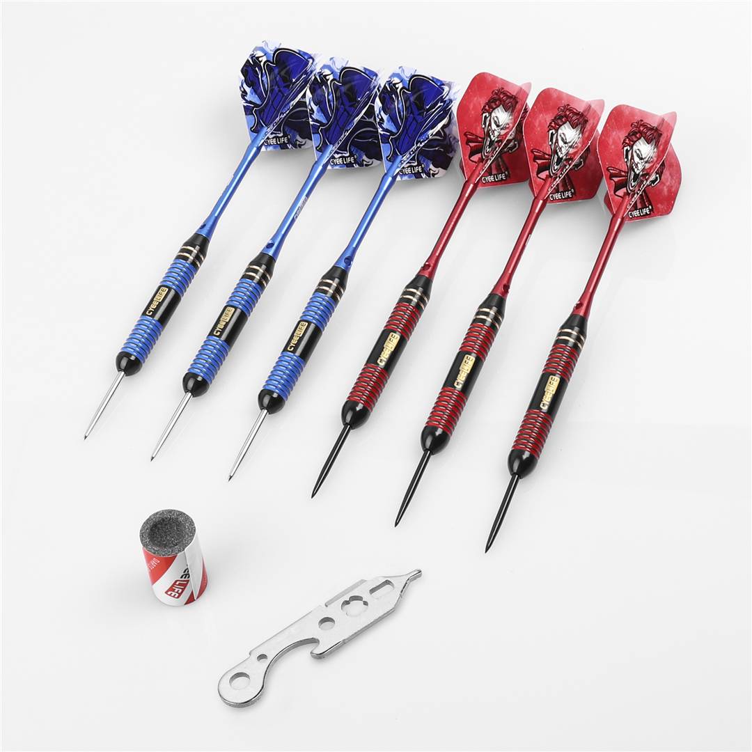Cyeelife official authentic 22/24G hard steel needle dart color line pure copper competition -class flying label set