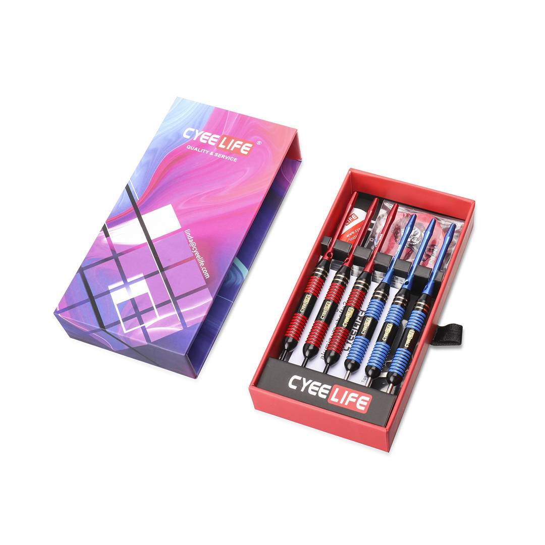 Cyeelife official authentic 22/24G hard steel needle dart color line pure copper competition -class flying label set