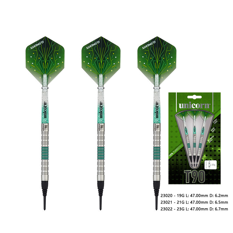 Unicorn unicorn dart dart soft dart soft dart professional competition T90 series 90%tungsten steel