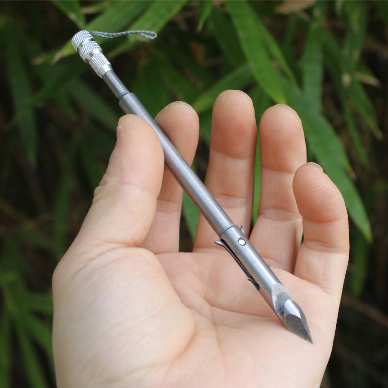 New product heavy integrated dart four -in -one riding whale 440 stainless steel slingshot fishing dart hunting fish label deep water darts strong magnetic