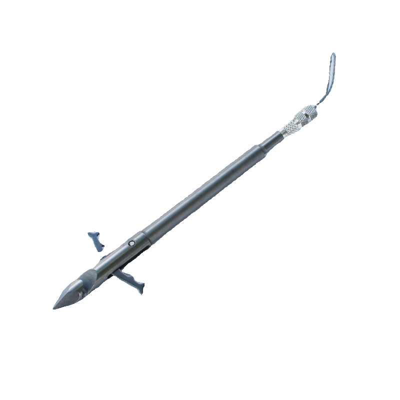 New product heavy integrated dart four -in -one riding whale 440 stainless steel slingshot fishing dart hunting fish label deep water darts strong magnetic