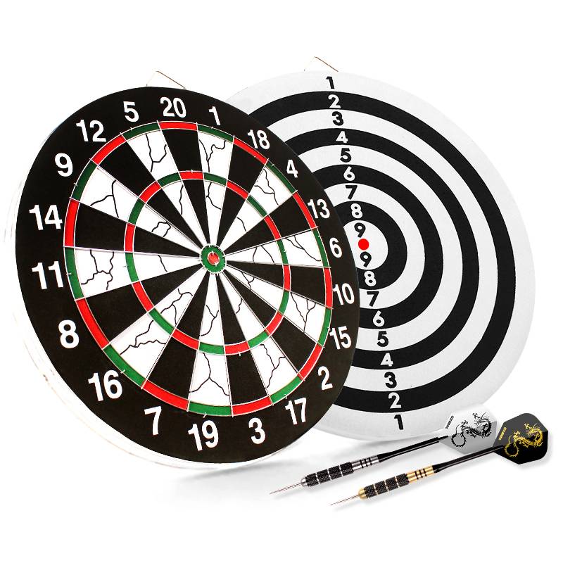 Darts with metal, home-based gymnasium professional competition for adult children's toy double-sided target plate