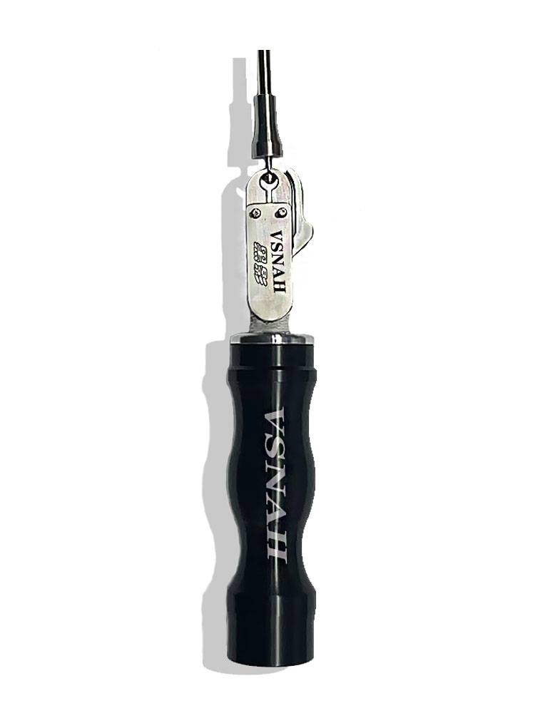 Vsnah black shadow composite bow and arrow fish dart dedicated sprinkler 304 stainless steel wrist tick line dart automatic reset
