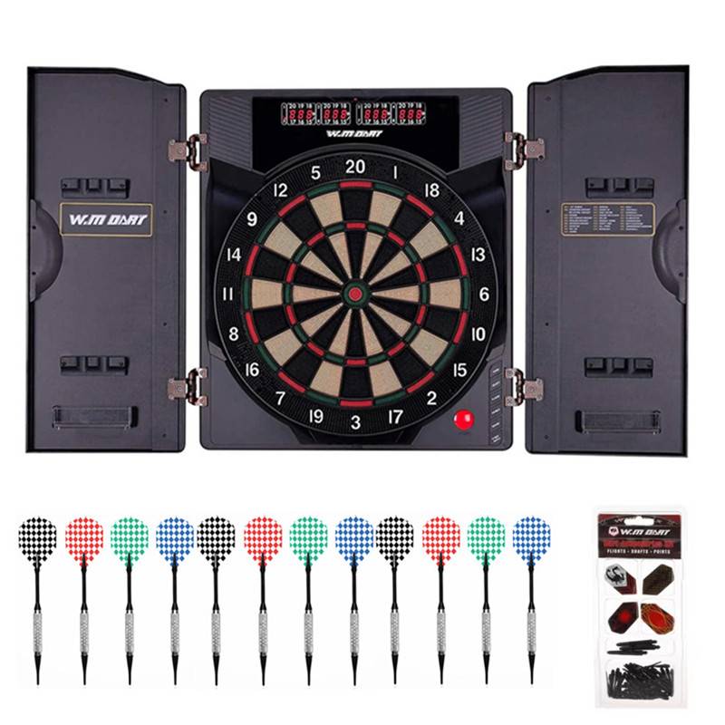 Target + 12 exercise darts + spare parts for 100 needles