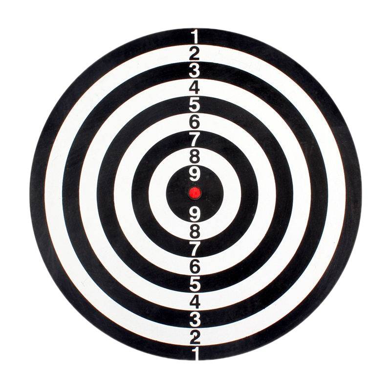 Professional competition needle dart target disk Special set of home fitness room heart target thickened shooting paper needle safety