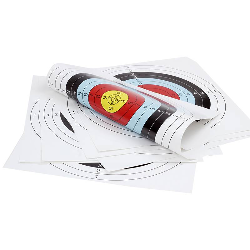 Revolutionary composite bow arrow shooting target paper shooting competition practice half -ring full -ring thoracic balted dart rifle arrow hall