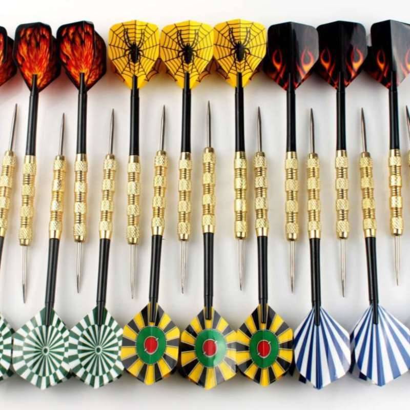 Puzzle Family Entertainment Needle toy Accessories Bar Dart Dart Colle Explosion Office Dual -use New Competition Installation Gold