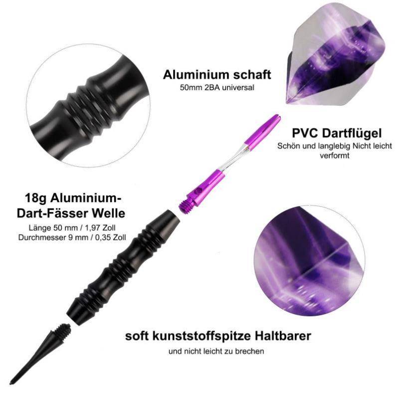 Set new explosive color needle flying needle target strong protective competition needle dual dart dart home entertainment creativity