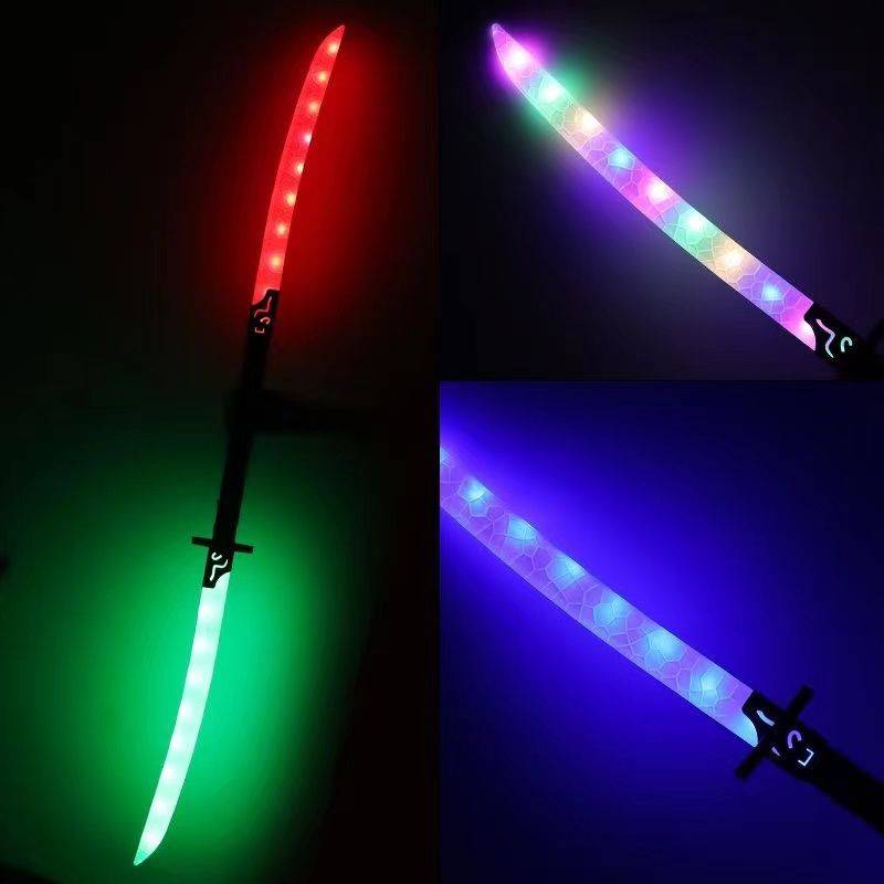 Colorful laser sword star vs. swordsmanship sword laser stick sword can fit children toy boys glowing toys