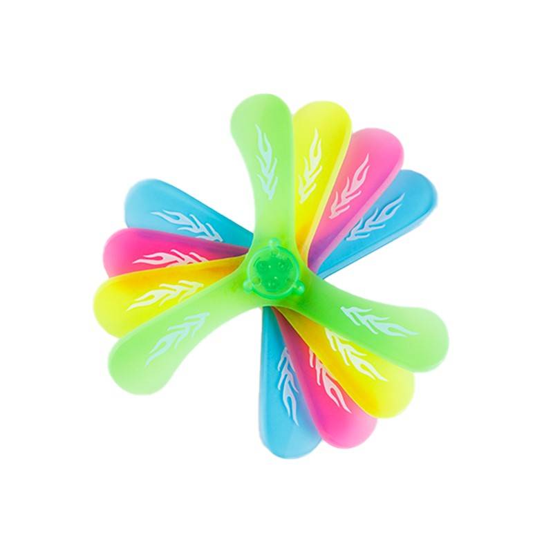Glowing Triangle Backing Power Darts Children's Day Gifts Outdoor Sports Toys Rotating Dart Rotating Flying Flying Film Manufacturers