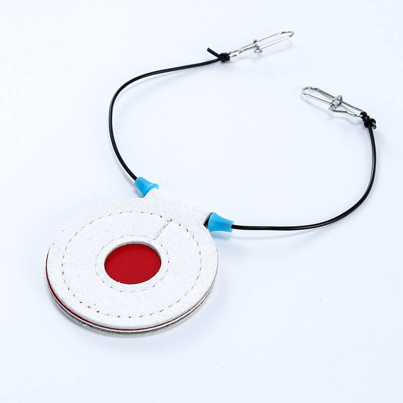 Presses single silk can hang high -fiber target heart thickened slingshot target box special hand -sewing competition