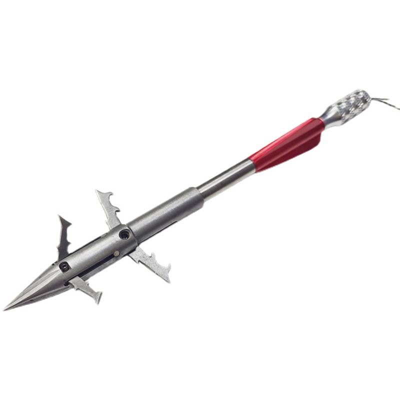 New product 2+2 four piercing plum blossom blood slot hunting soul deep water darts without running fish, diving, hunting shark, upgrade, fish dart