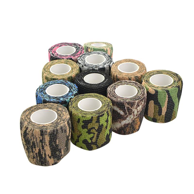 Bow and arrow accessories bow without leaving a slingshot of sweat absorption belt self -viscous expansion non -woven outdoor camouflage tape