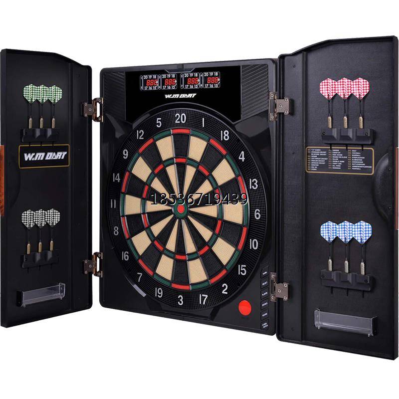 German luxury professional competition soft electronic scoring dart set set of home bars entertainment target box doors