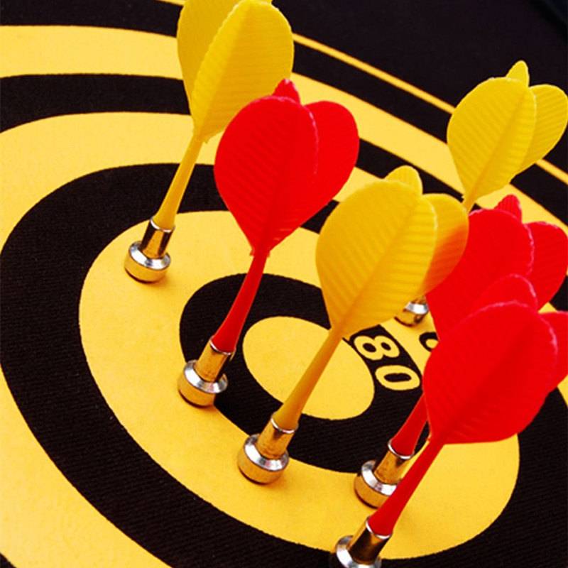 Six strong magnetic darts