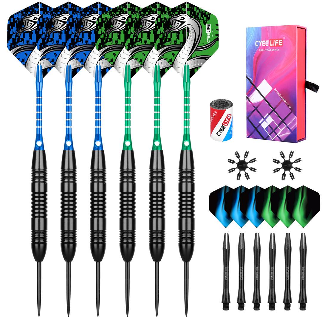 Play money, six darts