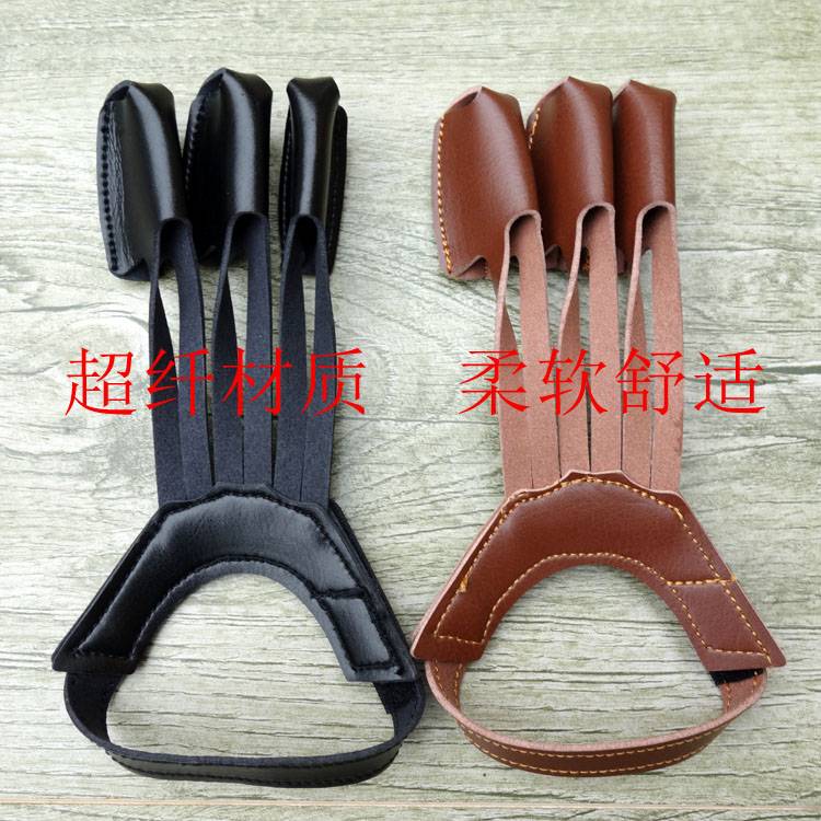 Bow, arrow, archery, finger guard arm three fingers black widow, the same archery, fingers finger beauty hunting bow protector protective gear