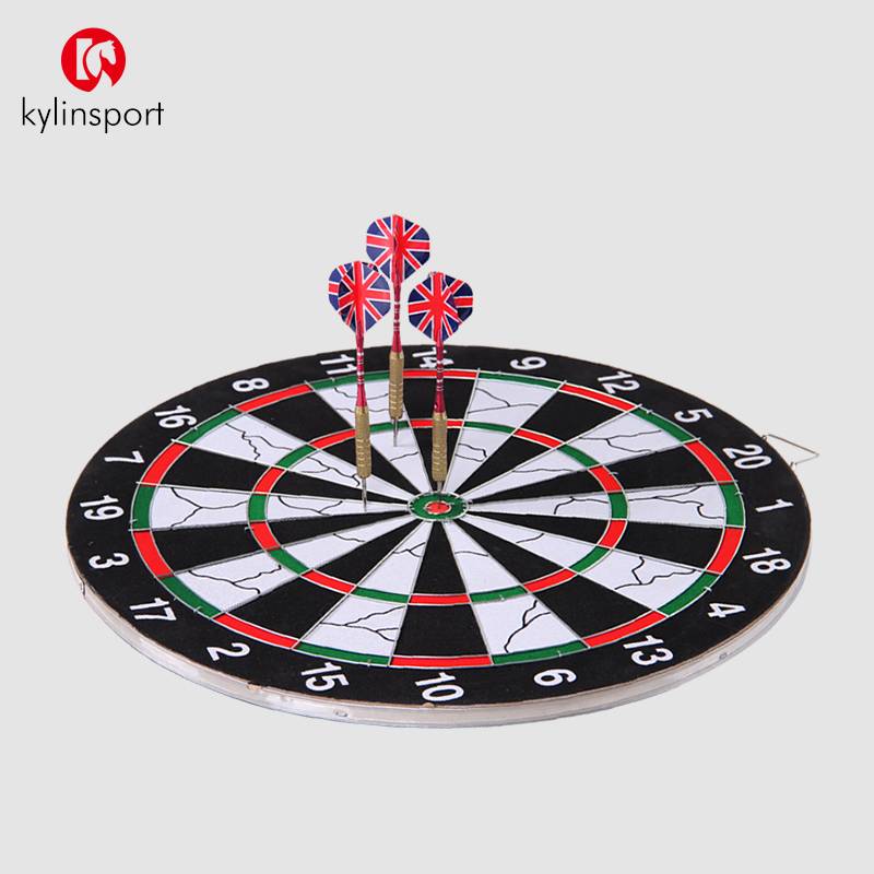 The darts suiters practice their fitness targets with the magnetic double-sided darts inside the darts