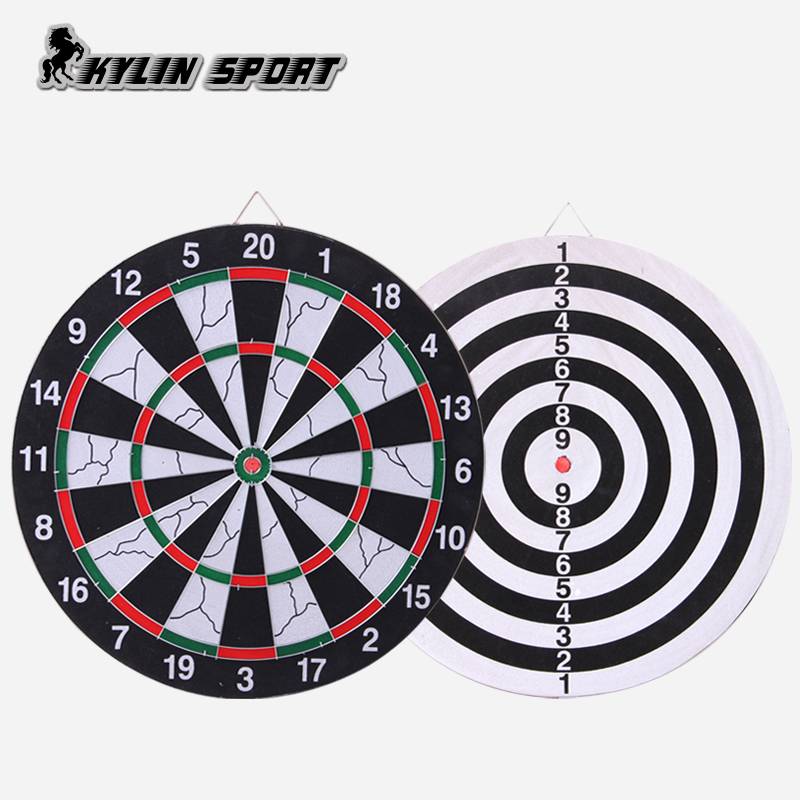 The darts suiters practice their fitness targets with the magnetic double-sided darts inside the darts