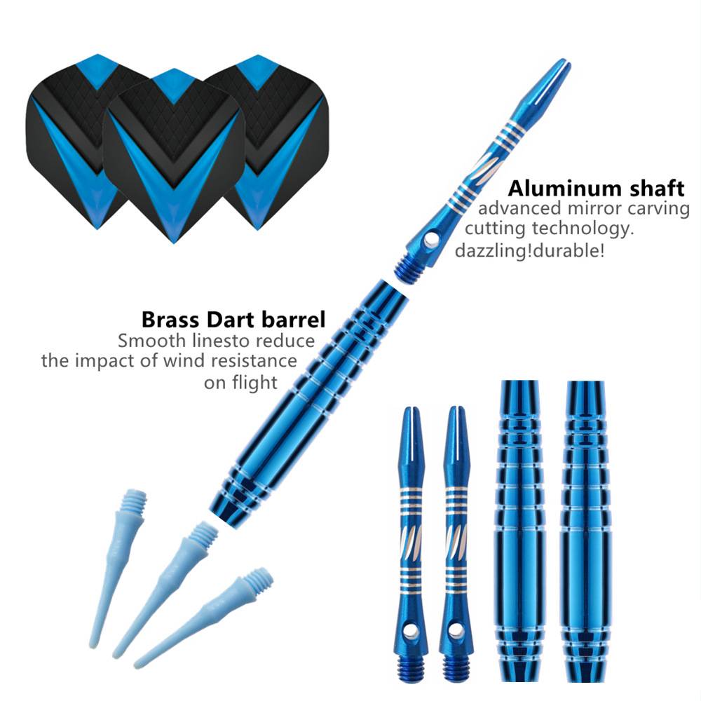 Goodarts Knight Dart Set 19 grams of professional competition training electronic dart dart darts soft dart needle