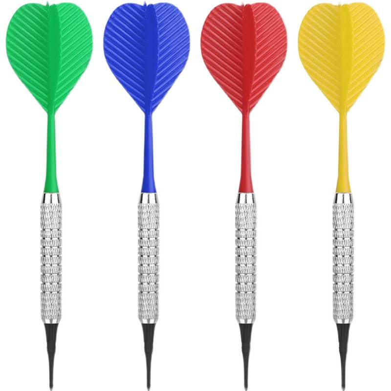 Cyeelife 13G soft dart dart dart foil safety plastic head training competition family entertainment integrated flying label