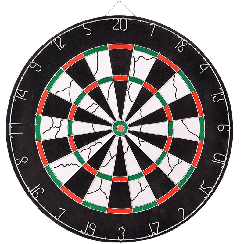 Thickened 18 -inch dart set dart target household double -sided velvet professional competition entertainment indoor adult flying label