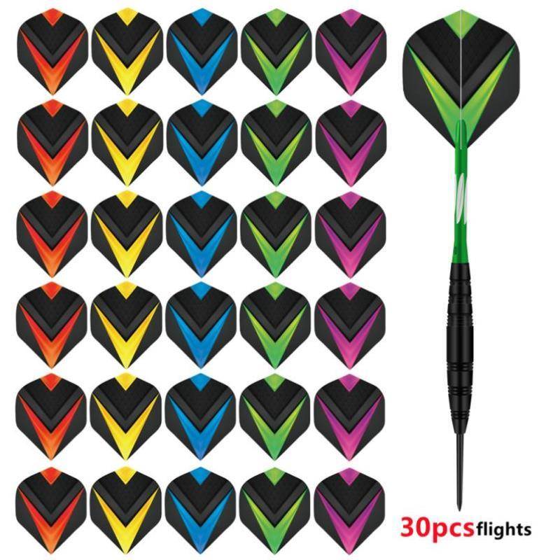 I've got a new set of gold darts, and I've got a bar with a pin, and I've got a seven-colored job