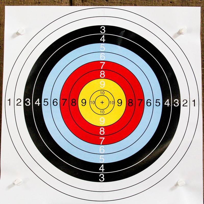 Archery target paper full -ring competition training shooting archery sports dart dart plate target rack target grass target bow and arrow