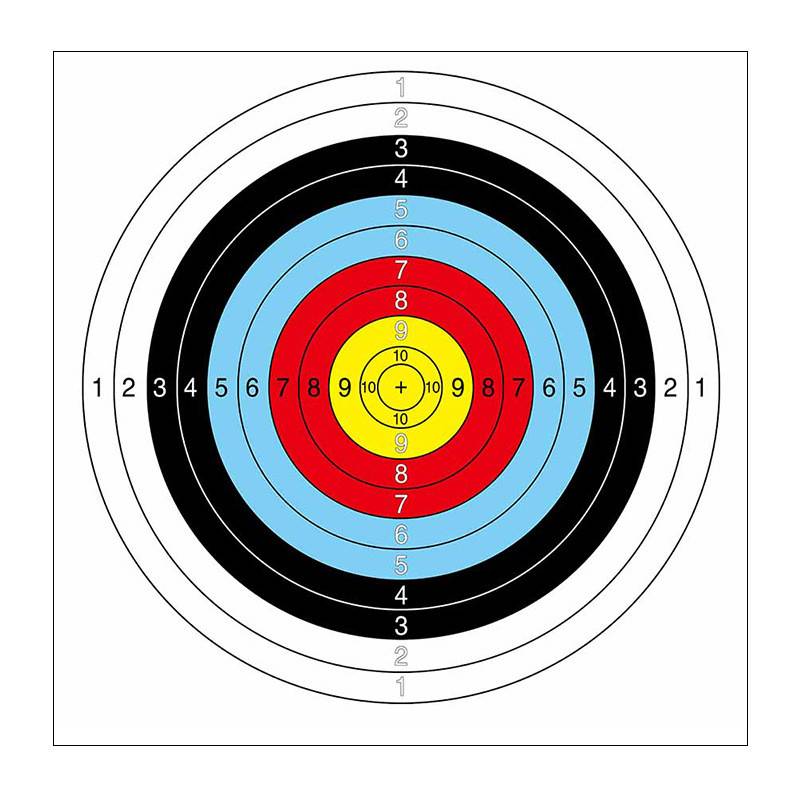 Archery target paper full -ring competition training shooting archery sports dart dart plate target rack target grass target bow and arrow