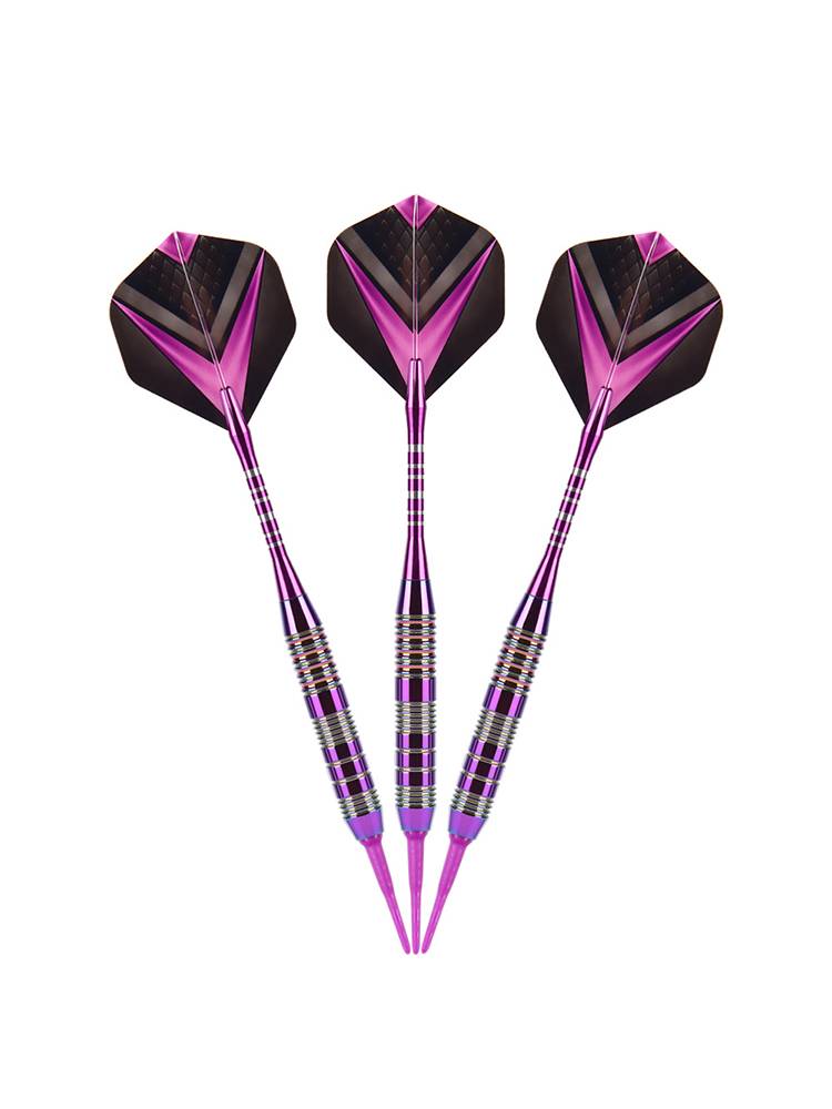 "Soft darts with seven-colour electronic darts with a protection