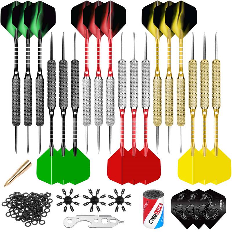 Cyeelife official genuine 20G hard steel needle dart darts resistance competition professional senior flying label set accessories
