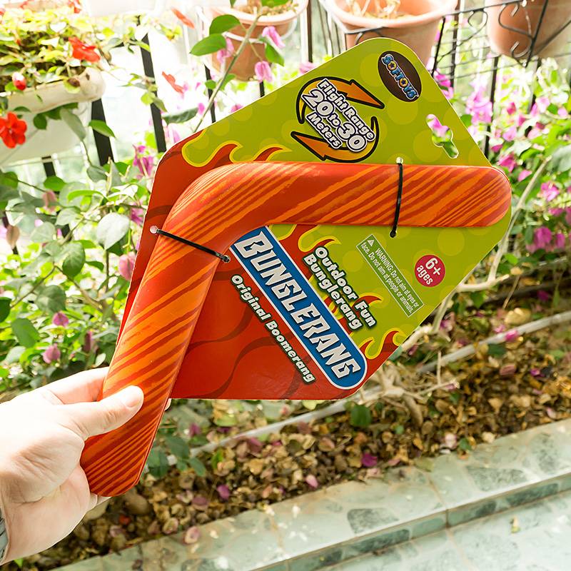 V -type rotary dart back force parent -child boy wild children's adult outdoor sports net red toy back dart flying disk