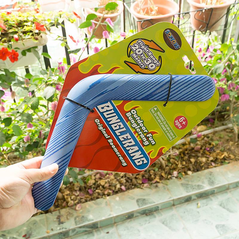 V -type rotary dart back force parent -child boy wild children's adult outdoor sports net red toy back dart flying disk