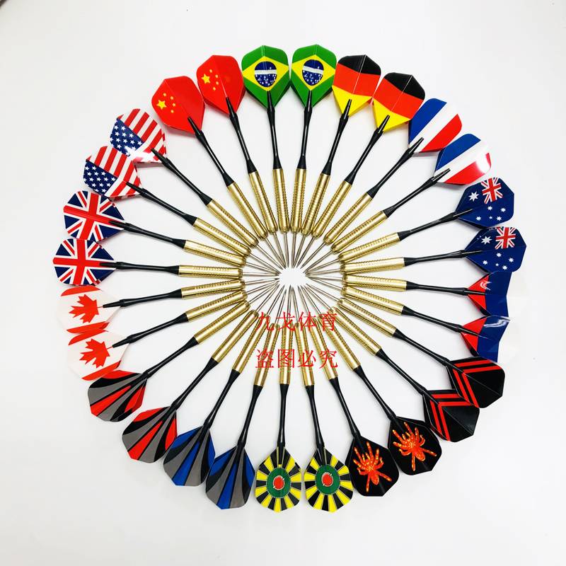 12 mixed: 6 pairs of darts